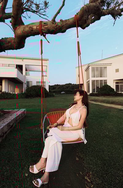 Summery度假美背綁帶鬆弛套裝2