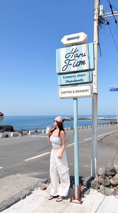 Summery夏日最愛白色抽繩工裝褲6