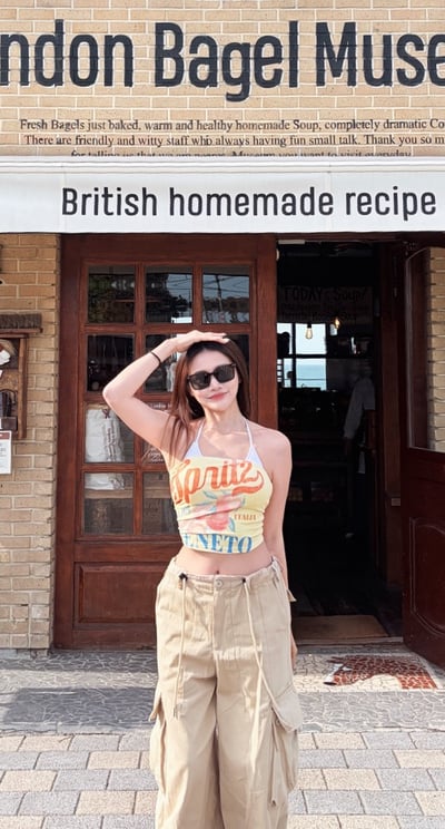 Summery夏日熱帶美式平口背心1