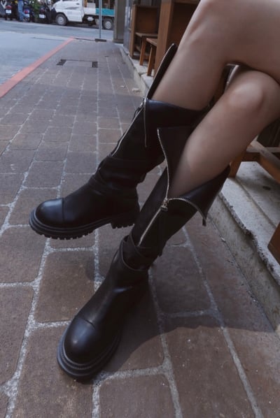 拜託美女都要有的拉鍊騎士長靴2