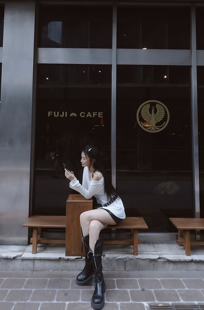 拜託美女都要有的拉鍊騎士長靴6