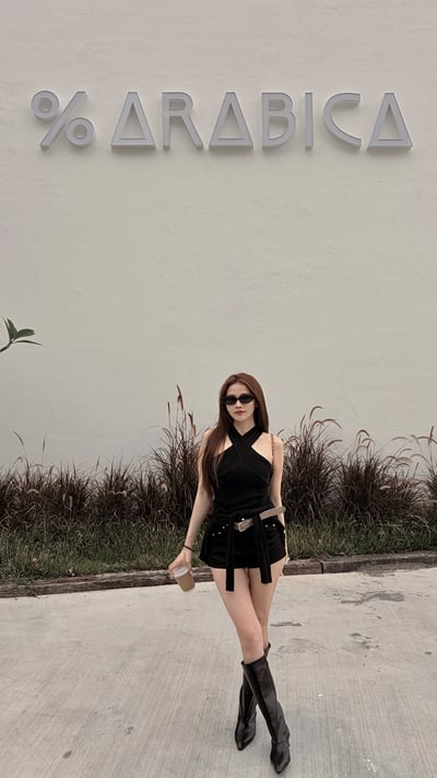 Xmas溫柔氣質針織繞脖+小外套套裝 黑9