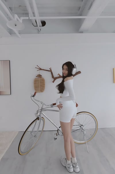 本期大推!sport美臀彈性四分褲 黑/白16