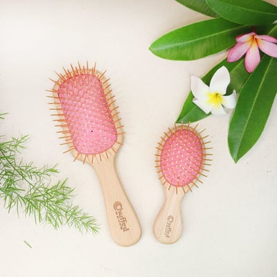 優惠組合❘大(粗長針)+小黃金梳6