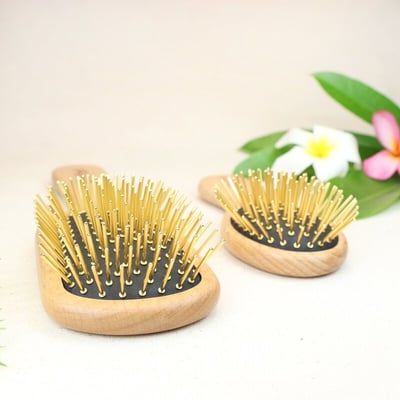 優惠組合❘大(粗短針)+小黃金梳3