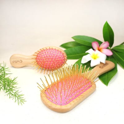 優惠組合❘大(粗長針)+小黃金梳5