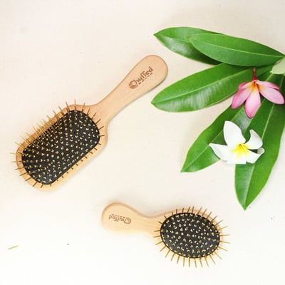 優惠組合❘大(粗短針)+小黃金梳1