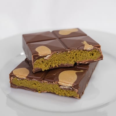 開心果脆牛奶巧克力1