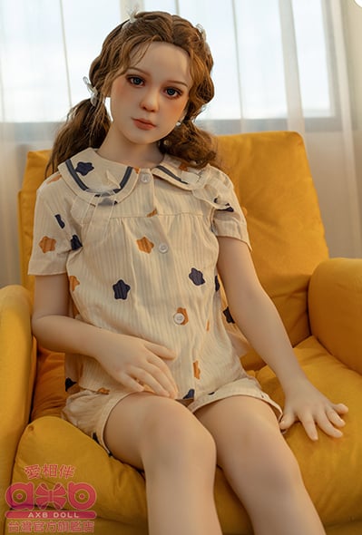 精品 愛相伴 AXB DOLL 仿真妝142cm平胸+A153頭 愛相伴TPE娃娃 全實體娃娃 性愛娃娃 擬真娃娃 真人娃娃 情趣用品 非充氣娃娃1