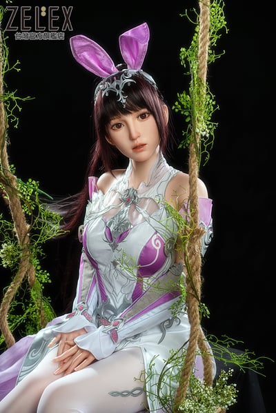 ZELEX鉑金矽膠娃娃 155cm+GE108-1頭 可動下巴系列娃娃 性愛娃娃 擬真娃娃 真人娃娃 情趣用品 非充氣娃娃 全實體娃娃1