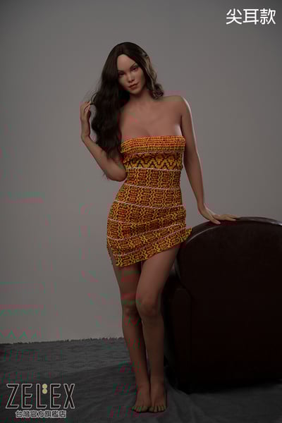 ZELEX鉑金矽膠娃娃 170cm+G48尖耳款頭 精品系列 全實體娃娃 性愛娃娃 擬真娃娃 真人娃娃 情趣用品 非充氣娃娃1