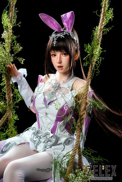 ZELEX鉑金矽膠娃娃 155cm+GE108-2頭 可動下巴系列娃娃 性愛娃娃 擬真娃娃 真人娃娃 情趣用品 非充氣娃娃 全實體娃娃1