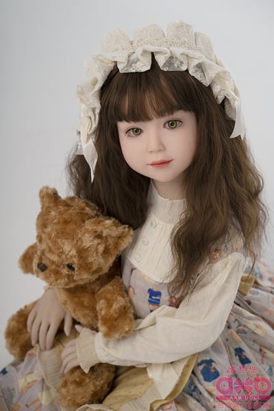 精品 愛相伴 AXB DOLL 仿真妝110cm平胸+GB02頭 愛相伴TPE娃娃 全實體娃娃 性愛娃娃 擬真娃娃 真人娃娃 情趣用品 非充氣娃娃1