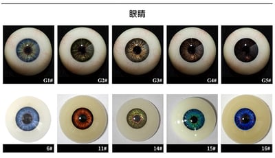 眼睛顏色