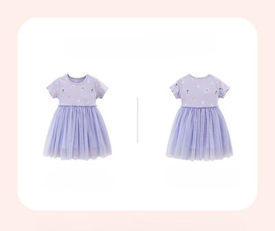 網紗女童公主連衣裙5