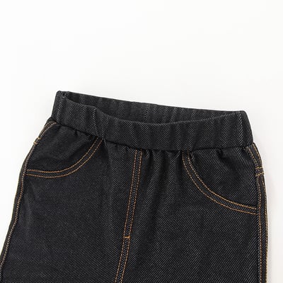 九分針織牛仔褲7