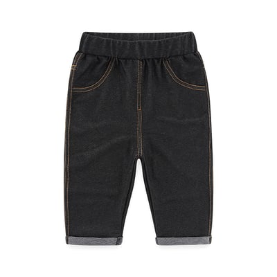 九分針織牛仔褲4