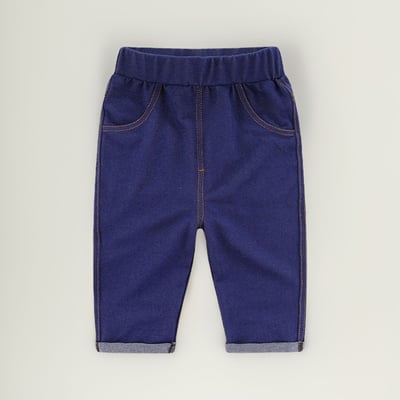 九分針織牛仔褲2