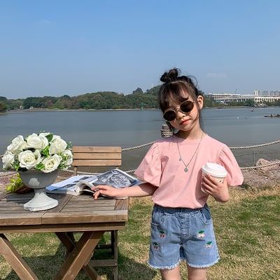 泡泡袖純棉T恤4