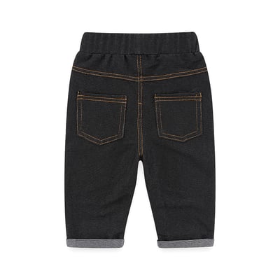 九分針織牛仔褲5