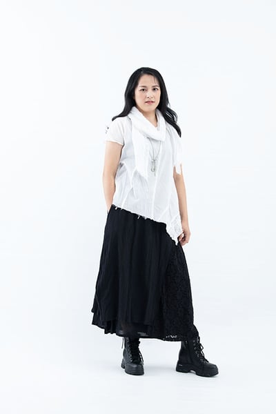 SEDA  大尺碼蕾絲裙~整圈鬆緊帶~11160032