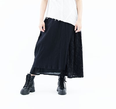 SEDA  大尺碼蕾絲裙~整圈鬆緊帶~11160033