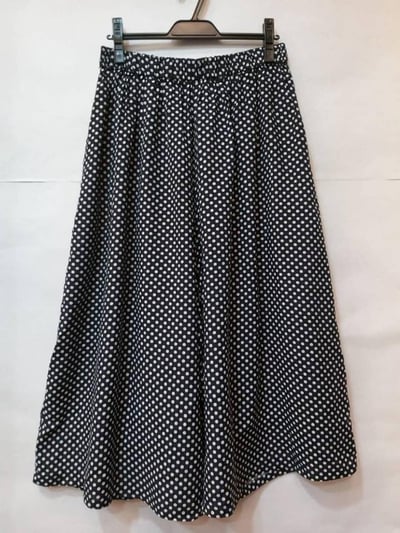 SEDA 中.大.超大尺碼圓點寬褲裙.50~120公斤皆可穿5