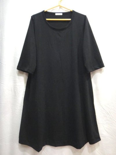 SEDA~大尺碼~超大尺碼~七分袖素面洋裝~全尺碼~(40-150公斤)以上皆可穿~四季皆可穿1