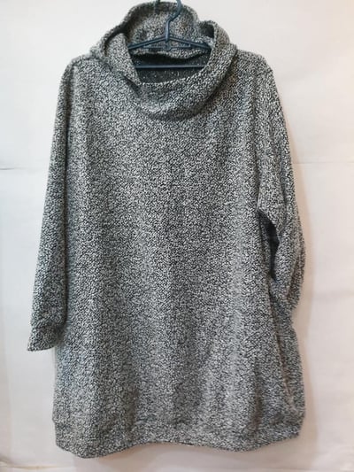 SEDA 超大尺碼長版連帽外罩1