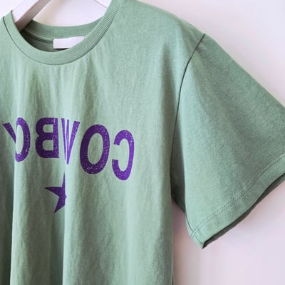 COWBOY印花圓領短袖T-shirt2
