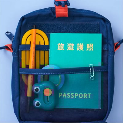 親子旅遊專屬｜護照式旅遊日誌(贈護照套)2