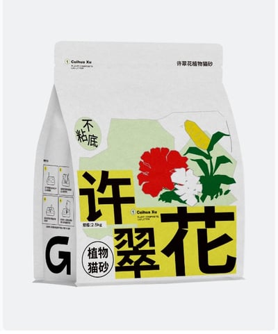 許翠花植物貓砂團購2