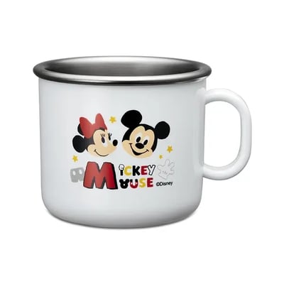 米奇米妮不鏽鋼杯1