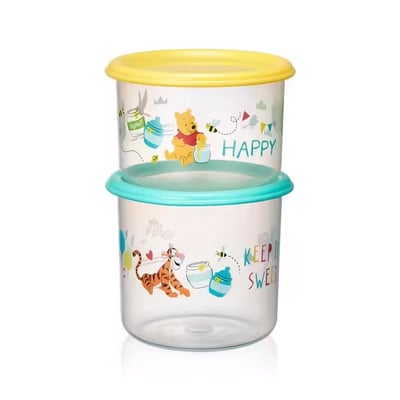 保鮮收納盒2入 (維尼+跳跳虎)(團購優惠請洽客服）1