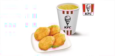 肯德基4塊雞塊玉米湯好禮即享券(團購優惠請洽客服)1