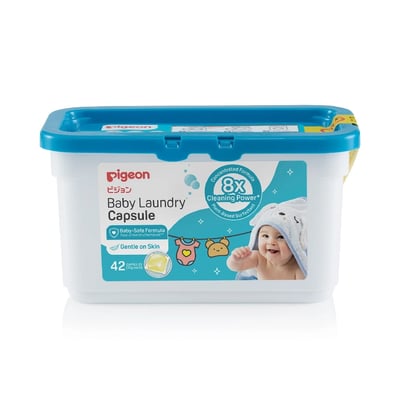【Pigeon貝親】嬰兒洗衣凝珠42顆1