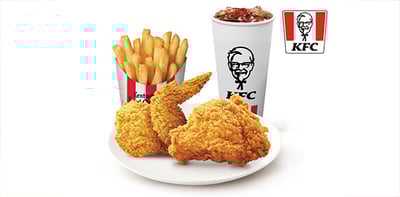 肯德基2塊咔啦脆雞脆薯套餐好禮即享券1