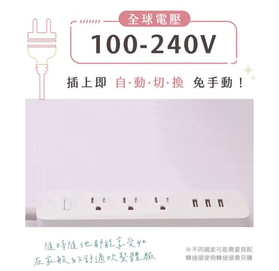 ｜KINYO｜全球電壓無刷吹風機｜可摺疊 附專屬收納袋 四億負離子｜6