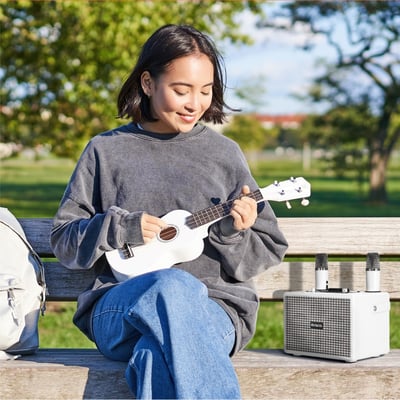 【aiwa 愛華】K歌音箱 AI-KBQ20-橘色/白色12