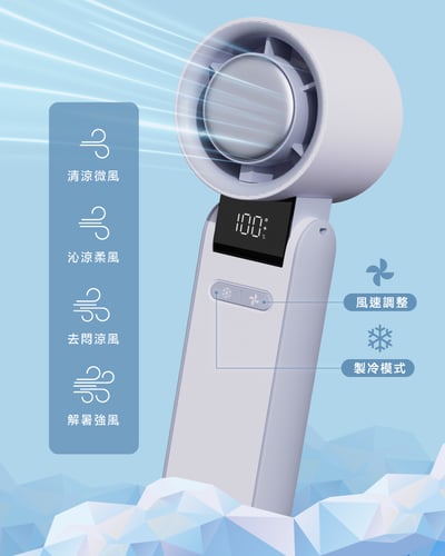 現貨｜LaPO｜製冷高速可折疊隨身風扇 LF-C01｜11