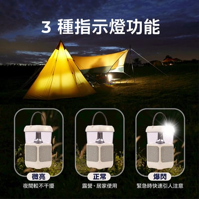 ｜AIWA 愛華｜露營燈藍牙音箱｜BS-RM208