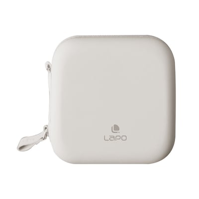 LaPO 無線快充行動電源 WT-08 硬殼保護收納包｜象牙白｜星河藍｜2
