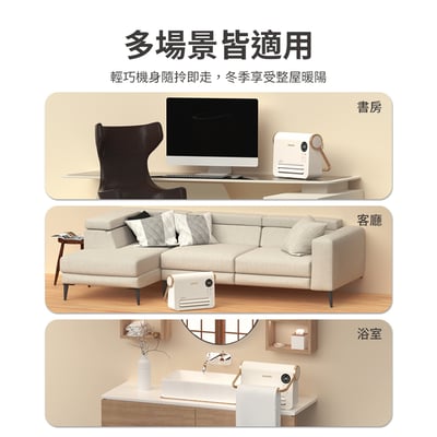 ｜Philips 飛利浦｜石磨烯壁掛暖風機｜陶磁居浴兩用電暖器｜可遙控6