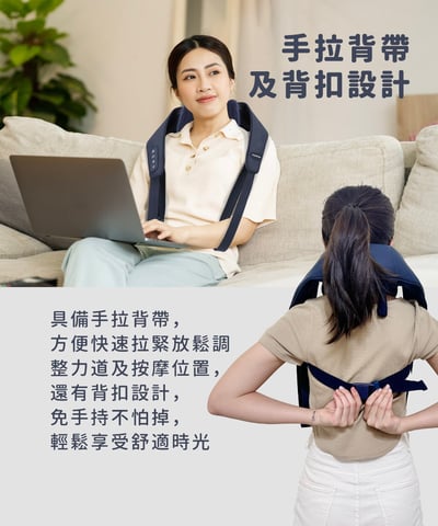 ｜meekee｜ 仿真揉捏肩頸按摩器｜11