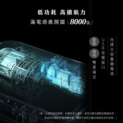 ｜KINYO｜充電式智慧感應垃圾桶16L｜買一送一｜4