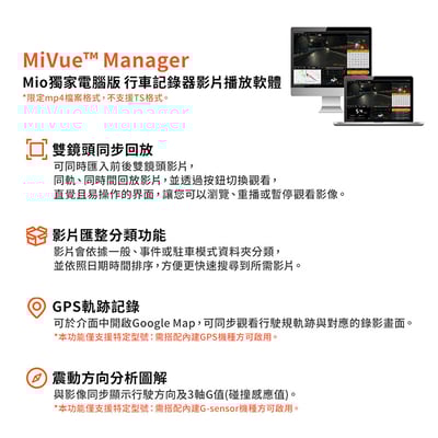 ｜MIO MiVue C590｜安全預警六合一 星光級 GPS行車記錄器｜贈32G卡｜8