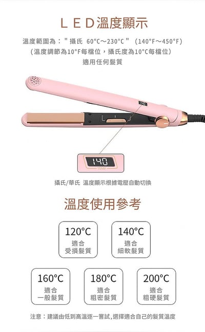 【TYMO】SWAY 智慧造型夾｜奈米鈦板｜MCH技術｜觸摸面板｜夢幻粉｜經典黑10