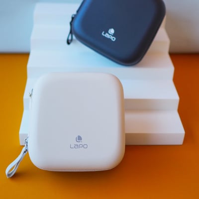 LaPO 無線快充行動電源 WT-08 硬殼保護收納包｜象牙白｜星河藍｜5