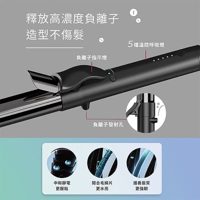 【TYMO】ROTA 自動捲髮造型器｜專利雙旋｜夾緊、旋轉、釋放｜8