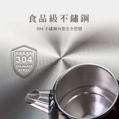 ｜AIWA 愛華｜1.7L  11段控溫電茶壼 AA-K21S｜6